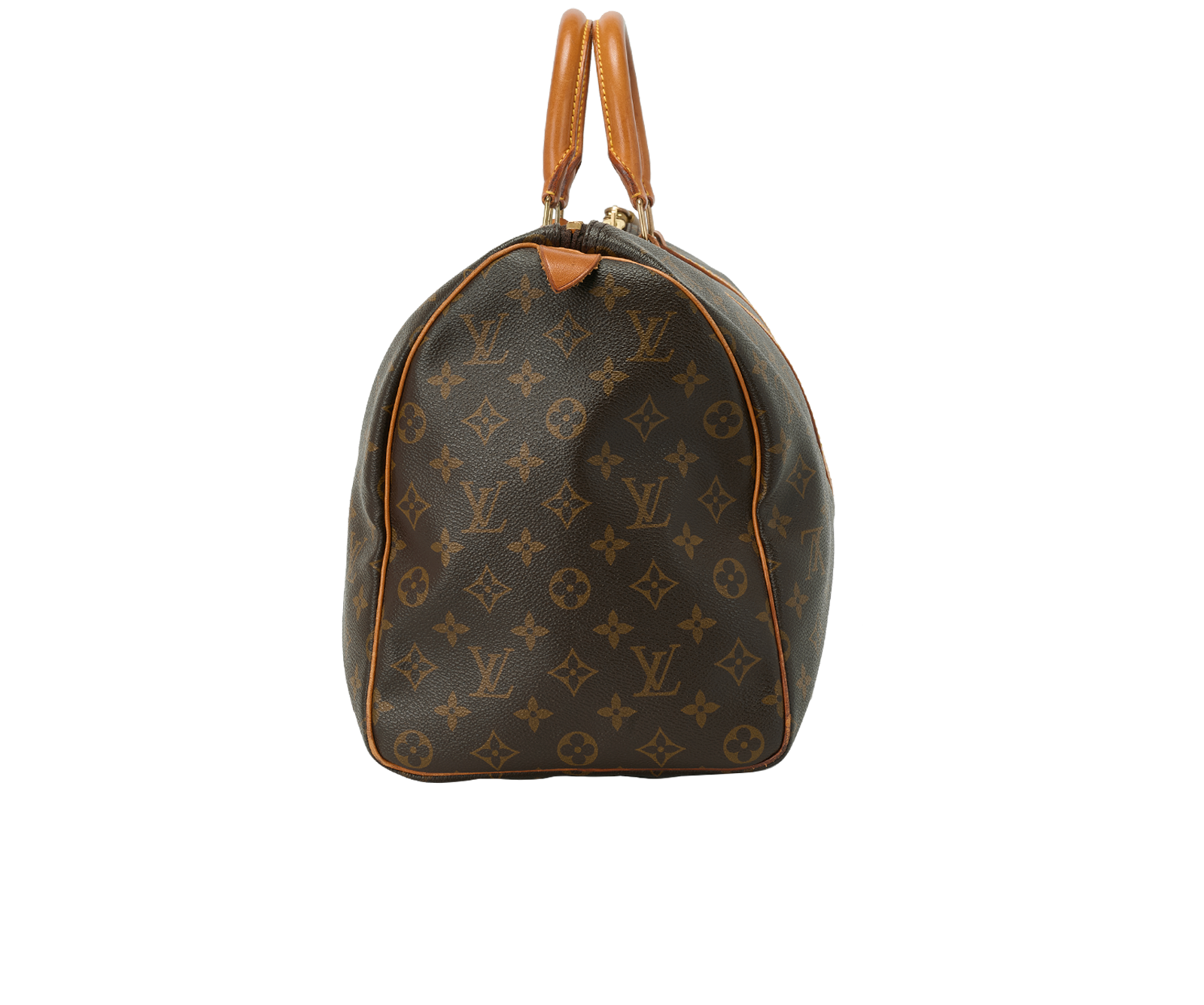 Vintage Keepall 45, &pound;695, Handbags, Brown, Canvas, Bottom view